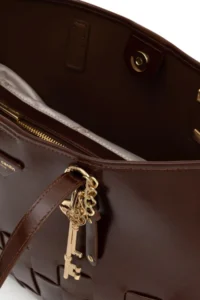 Pierre Cardin Brown Shoulder Bag - Image 6
