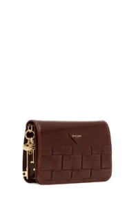 Pierre Cardin Brown Crossbody Bag - Image 4