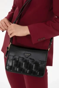 Pierre Cardin Black Crossbody Bag - Image 2