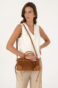 Pierre Cardin Brown Shoulder Bag