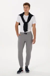 US Polo Assn. Men Light Gray Sweatpants
