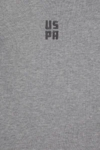 US Polo Assn. Boys' Anthracite Melanj Hooded Sweatshirt - Image 3