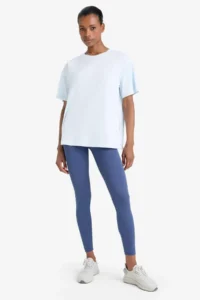 DeFacto Comfort Fit Crew Neck Sports Short Sleeve T-Shirt - Image 2
