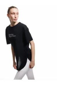 Koton Modal Fabric Crew Neck Short Sleeve Printed Sports T-Shirt - Image 2