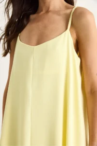 Bianco Lucci Women's Rope Strap Lined Flowy Comfortable Summer Dress 5247 - Image 5