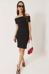 Bianco Lucci Women Madonna Collar Dress 2465 - Image 2