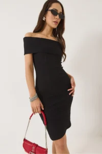 Bianco Lucci Women Madonna Collar Dress 2465 - Image 3