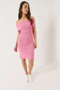 Bianco Lucci Women Madonna Collar Dress 2465 - Image 3
