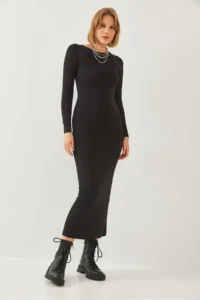 Bianco Lucci Women LONG Dress 376 - Image 2