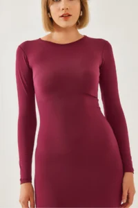 Bianco Lucci Women LONG Dress 376 - Image 4