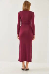 Bianco Lucci Women LONG Dress 376 - Image 5