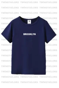 twins tailors Brooklyn Printed 3 Pack Unisex Red-White-Navy Blue Children's T-Shirt/T-Shirt - Image 3