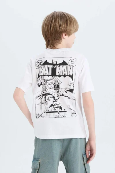 DeFacto Dragon Ball Crew Neck Back Printed Short Sleeve T-Shirt Boy