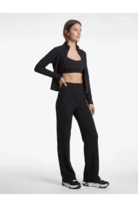 Koton Long Sleeve Zippered slim Fit Sports T-Shirt - Image 2