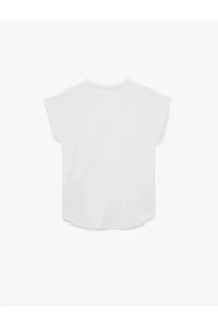 Koton Short Sleeve Crew Neck Printed Sports T-Shirt - Image 2