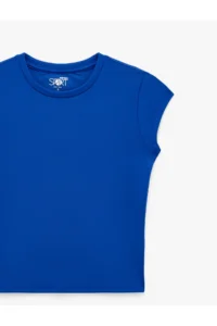 Koton Basic Short Sleeve Crew Neck Sports T-Shirt - Image 4