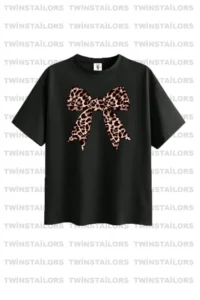 twins tailors Giraffe and Bow Printed 3-Pack Pink-Black-Yellow Girls' T-Shirt - Image 3