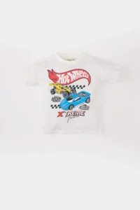 DeFacto Disney Mickey & Minnie Short Sleeve T-Shirt Baby Boy - Image 3
