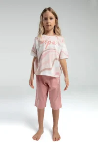 US Polo Assn. Girls' US2062 DALGA Capri Set GKP0223 - Image 2