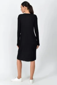 Cool & Sexy Thick Ribbed Camisole with pocket LONG Tunic Dress - Image 4