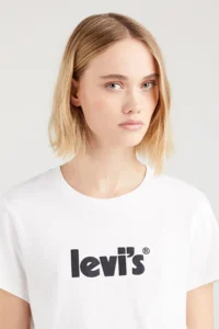 Levi's Women's T-shirt  Seasonal Poster Logo Sugar Swizzle - Image 2