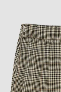 DeFacto Patterned slit Weaving Mini Skirt - Image 7