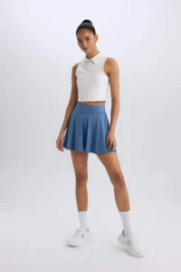 DeFacto Mini Tennis Skirt with Tights - Image 2