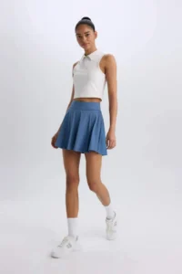 DeFacto Mini Tennis Skirt with Tights - Image 3