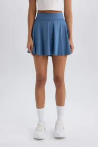 DeFacto Mini Tennis Skirt with Tights - Image 5