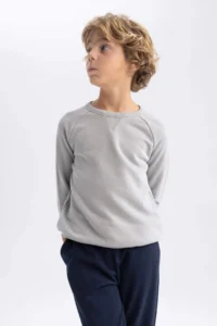 DeFacto -Fw Boys' Sweatshirt - Image 4
