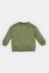 DeFacto Crew Neck Basic Plain Sweatshirt Baby Boy