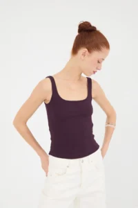 Addax Thick Sleeveless Basic Tank Top A13404-J5 - Image 2