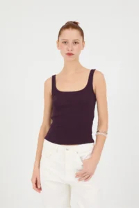 Addax Thick Sleeveless Basic Tank Top A13404-J5 - Image 5