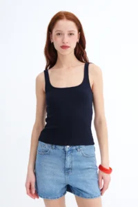 Addax Thick Sleeveless Basic Tank Top A13404-J5 - Image 2