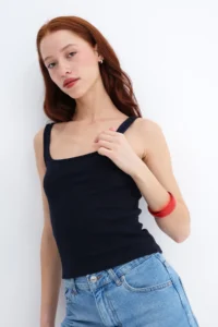 Addax Thick Sleeveless Basic Tank Top A13404-J5 - Image 3