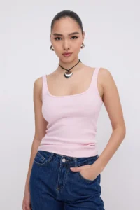 Addax Thick Sleeveless Basic Tank Top A13404-J5