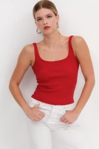 Addax Thick Sleeveless Basic Tank Top A13404-J5 - Image 5