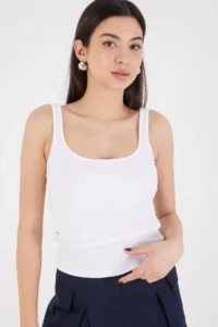 Addax Thick Sleeveless Basic Tank Top A13404-j5 - Image 3