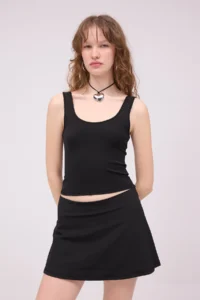 Addax U-Neck Basic Tank Top A0104-ASN75 - Image 3