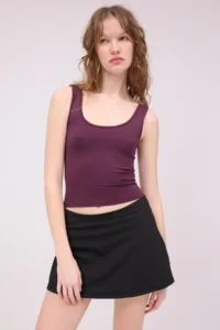 Addax U-Neck Basic Tank Top A0104-ASN75 - Image 6
