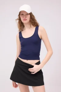 Addax U-Neck Basic Tank Top A0104-ASN75 - Image 3