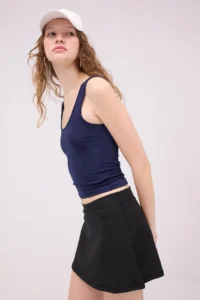 Addax U-Neck Basic Tank Top A0104-ASN75 - Image 4