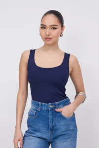 Addax Thick Sleeveless Tank Top A0333 - Image 2