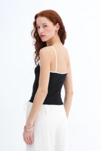 Addax Stripe Sleeveless Tank Top A110054 - Image 6