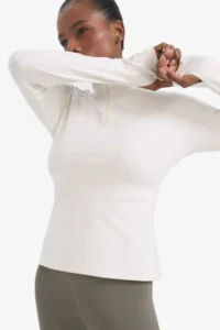 DeFactoFit Slim Fit Stand-up Collar Athlete Long Sleeve Heavy Fabric T-Shirt - Image 6