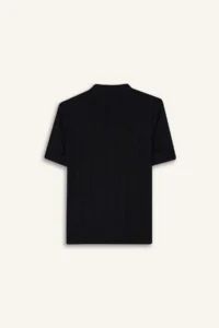 DeFacto Regular Fit Half Turtleneck Ribbed Camisole Short Sleeve T-Shirt - Image 3