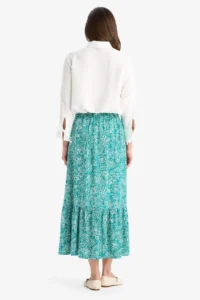 DeFacto Patterned Maxi Hijab Skirt - Image 6