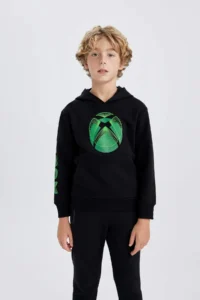 DeFacto Boys' Xbox Hooded Sweatshirt - Image 3