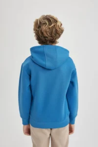 DeFacto Boy's Nba New York Knicks Hooded Thick Sweatshirt B4793a823wn - Image 6