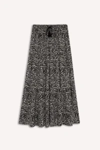 DeFacto Waist Elastic Patterned Kilos Maxi Skirt - Image 7
